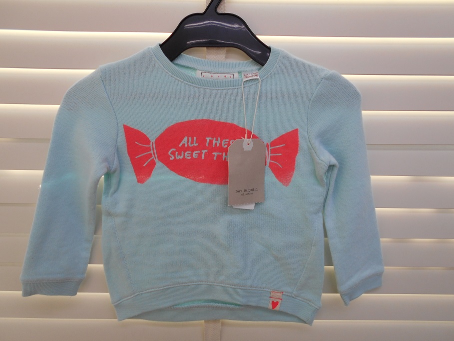 ZARA BABY新品トレーナー